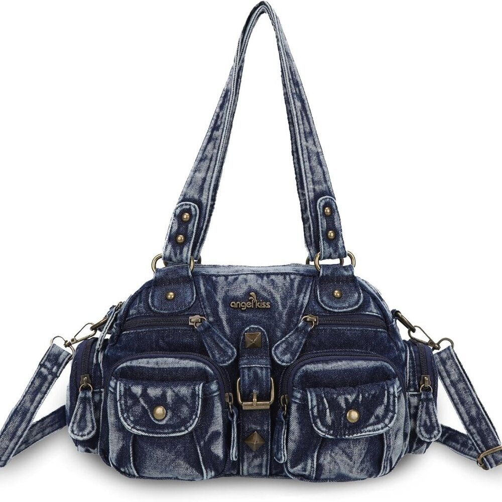 Hobo Crossbody Purses for Women Shoulder Bag Multipocket Soft Hobo Purses Remova